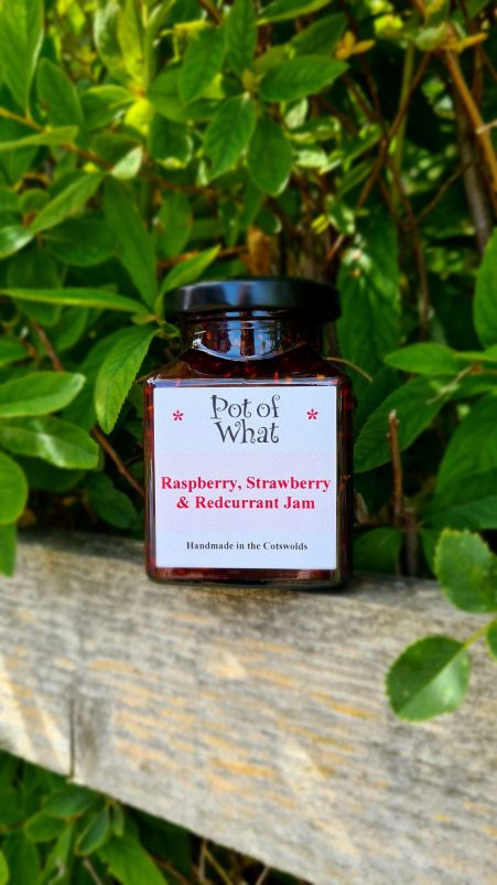 Raspberry, Strawberry & Redcurrant Jam