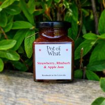 Strawberry, Rhubarb & Apple Jam